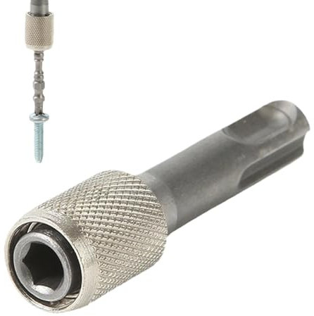 Schlagbohrmaschinen-Adapter – Bohraufsatz-Set, Handbohrfutter | Metallbohrer-Hülsen-Hammer-Adapter, Sechskantschaft-Schraubendreher-Bit-Halter, SDS-Bit-Adapter, Elektrisches Bohrmaschinen-Zubehör Für