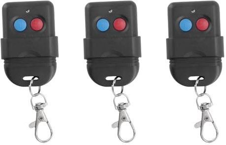 GIWFBQTR 3X 8 Dip Switch 330Mhz Smart Copy Codice Fisso 2 CH Duplicatore per Cancello Garage Apriporta o di Allarme