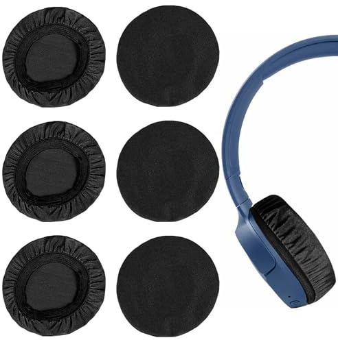 BOULESENM 3 Paires Housse Casque Audio,Housses de Casque Extensibles Lavables,Protection Casqué Audio,Oreillettes Et Coussinets pour Casqués et écouteurs,pour Gym, Sport