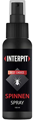 Interpit® Anti SPINNEN Spray, Hochwirksam zum vertreiben für Innen & Aussen - Mittel zum Spinnen vertreiben - Anti Spinne Ungezieferspray zur Spinnenabwehr - Spinnenspray 100ml