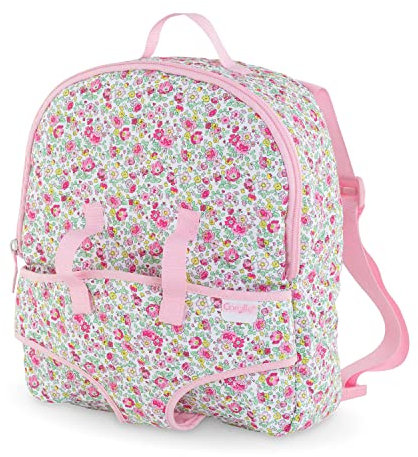 Corolle 110800 Blumen-Puppen-Rucksack, Rose, S