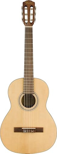 Fender CN-30 Nylon String 3/4-Size Acoustic Guitar, with 2-Year Warranty, Walnut Fingerboard, Natural