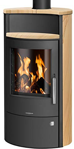 Oranier 7712 42 Pori Aqua wasserführender Kaminofen Stahl Schwarz/Sandstein/A+