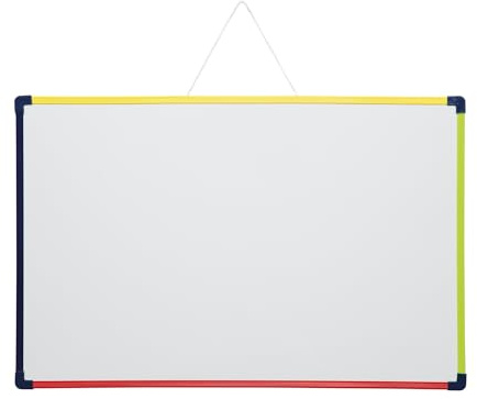 MAUL Whiteboard MAULfun 38,5x58,5cm | tragbare Magnettafel zum Aufhängen für Büro und Homeoffice | bunte Tafel zum Schreiben, Malen, Zeichnen | beidseitig beschreibbar | mehrfarbig | 6281699