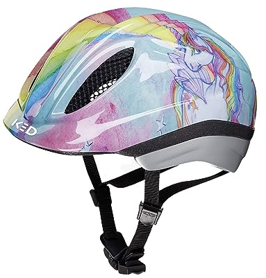 KED Kinder Meggy Originals Fahrradhelm, Unicorn Paradise, M (52-58 cm)