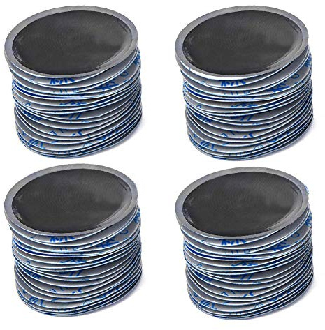 Däckreparationslapp, Samfox 58 mm bil rund naturlig gummidäck punktering reparation kall lapp slanglösa lappar 80 st/låda