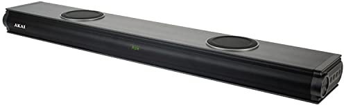 Akai Soundbar 2.2 Channel per dispositivi TV con subwoofer, TV, altoparlante TV Soundbox 2.2 canali, HDMI, AUX, USB, Bluetooth 5.0, telecomando incluso