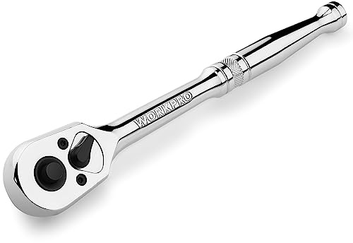 WORKPRO 1/2-Inch Drive Ratchet, Quick-Release Reversible Wrench