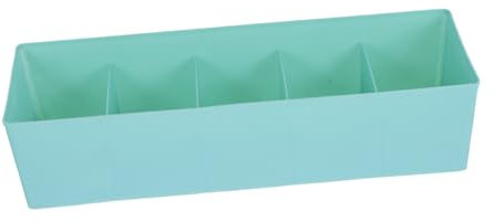 WEKADRIN Plastic Pencil Case Organizer Box for Boys and Girls Pencil Baskets and Crayon Storage Box for Classroom and Craft Activities