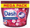 Dash 2en1 PODS Jasmin et Rose de Mai, 50 Lavages, Lessive Capsules 3-en-1, 3 Semaines de Fraîcheur avec Lenor, Notes Florales et Baies Rouges, Efficace en Cycle Froid, Fabriquée en France