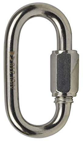 Corderie Italiane 002013754, Maglie rapide inox, 4 mm, 30 pz