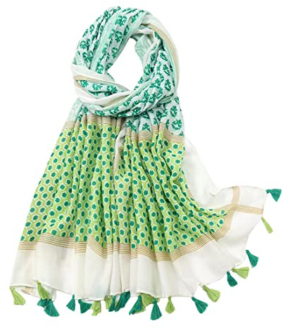 Ecroon Schal Elegant Damen Scarf Bandana Warmer Leicht Schals Tücher Stolen für den Winter Mädchen Geschenk
