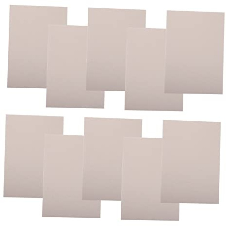 10Stücke Junge Mädchen DIY Pappe Dicke Doppelseitige Bastelpappe Handgemachtes Bastelmaterial für Kreative Projekte Leicht und Tragbar für Junge Mädchen Bastelbedarf
