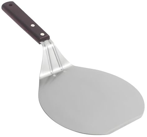 Cáscara de pizza de metal,Paleta de pizza de metal,Cáscara giratoria ligera para pizza - Espátula para Pizza, paleta giratoria de acero inoxidable para Pizza de Metal para horno, hornear pan de Pizza