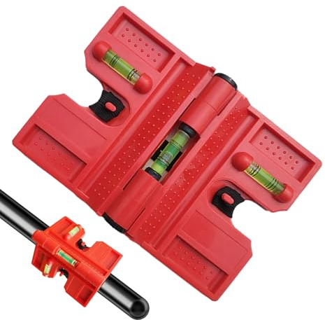 Livello Di Pubblicazione | Falegnameria E Costruzione Righello Magnetico Pieghevole | Strumento Verticale Orizzontale Composto Per Idraulici, Ristrutturazione, Pavimenti, Parete, Progetti All'aperto E