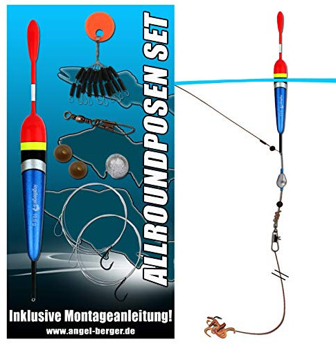 Angel Berger Allround Posen Set Posenmontage Ready2Fish Angelset Allround Angelsets