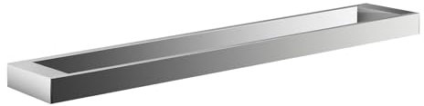 Emco Liaison Badregal, Relingsystem, zum Bohren, 671 mm breit, Metall chrom, für Badaccessoires – 186600167