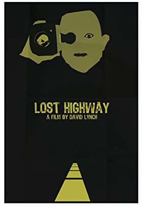 EDSC Poster classico cinematografico Perduta Highway Canvas Poster Decorazione camera da letto, Paesaggio sportivo, decorazione per ufficio, regalo, senza cornice: 30 x 45 cm