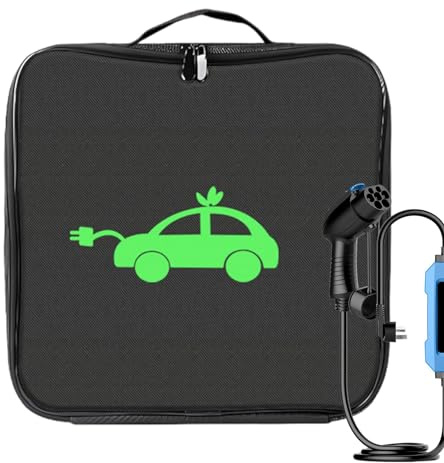 Birtern Borsa per cavo di ricarica EV, borsa da trasporto per cavo di ricarica EV - Archiviazione e organizzatore per cavi | Borse portacavi per caricabatterie EV, borsa per cavi, custodia per