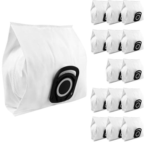 Absyrony 15 Bolsa de Aspiradora Compatible con Rowenta Compact Power, Bolsas Aspiradoras para Silence Force (RO64xx, RO63xx, RO68xx, RO39xx), Bolsas de Repuesto para Rowenta Hygiene+ ZR200520 ZR200720