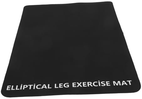 Abaodam Tappetino Antiscivolo per Macchina da Allenamento Tappetino Ammortizzante Riutilizzabile in Pu per Allenamento Smorzamento Vibrazioni Protezione Pavimenti