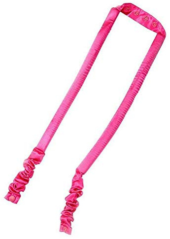 ZJchao Pas de Boucles de Curling Chaud Ruban de Curler à Cheveux Flexible pour les Types de Cheveux (Rose rouge)
