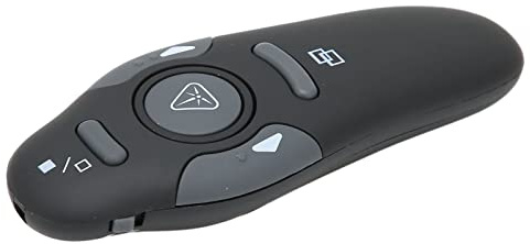 Jectse Telecomando per Presentatore Wireless Dal Design Ergonomico per Conversazione, Riunioni e Lezione con la Coninsegne Wireless a 2,4 Ghz
