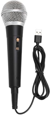 Ticfox Professionell USB-kondensatormikrofon med tydligt och rikt ljud, kardioidmönster för direktströmning, sång, spel, bärbar dator kompatibel