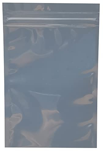 Mantianstar 100pcs Antistatic Bags 3.93x5.9in/10x15cm, Resealable ESD Bag, Suitable for CPU SSD Hard Disk and Various Electronic Devices
