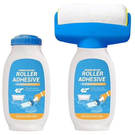 Peinture Antidérapante Pour Baignoire - Revêtement De Protection Anti-glisse, Solution Adhérente Sécurisante | Peinture De Sécurité Pour Surfaces Humides, Enduit Transparent Pour Douche, Vernis Préven