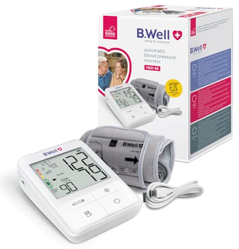 B.Well MED-58 Tensiomètre bras - Brassard Comfort360 positionnement optimal