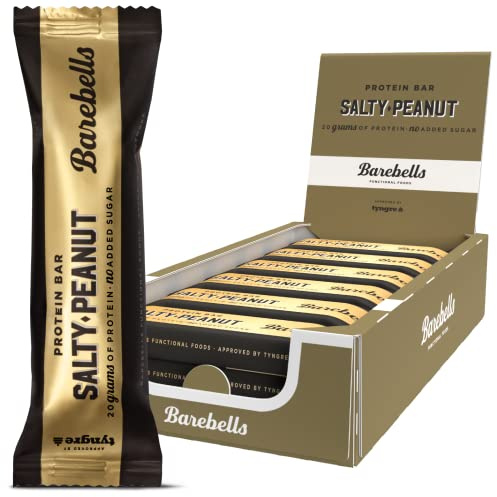 Barebells Barre de protéine 20g proteine, 12x55g chocolat protein bars (Salty Peanut)