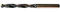 CNC QUALITÄT Foret hélicoïdal Ø 3,3 mm / 4,2 mm / 5 mm / 6,8 mm / 8,5 mm / 10,2 mm - Foret pour trou central - DIN 338 - HSS - 3,3 mm