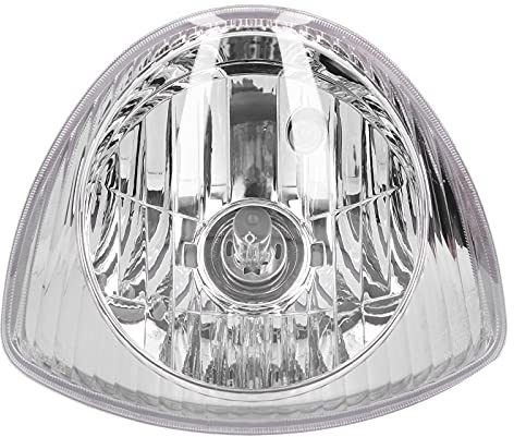 Tbest Faro Delantero de Motocicleta, Faro de Motocicleta Resistente a la Corrosión Apto para PIAGGIo FLY 50 2T 4T 100 4T 125 4T