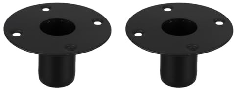 Gatuida 2pezzi Supporto Per Altoparlanti Ferro Base Stabile Per Fissaggio Design Pratico E Resistente Compatibile Con Stand Casse Acustiche