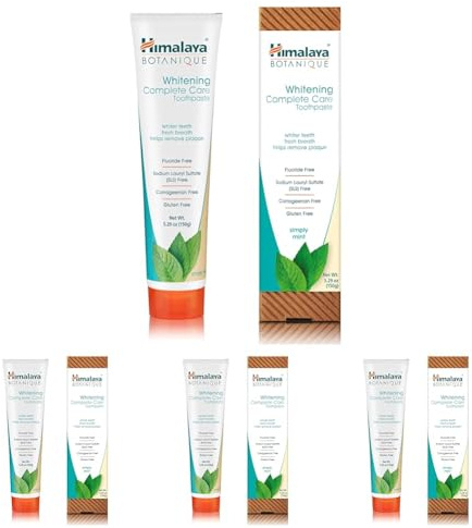 Himalaya Botanique Whitening Simply Mint - 150g (Pack of 4)