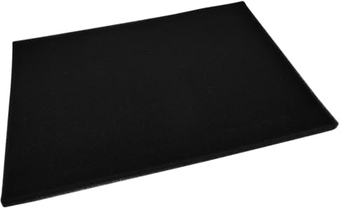 2EXTREME Luftfiltermatte Motorrad zum Zuschneiden - Luftfilter Roller - 300 x 210 x 10 mm schwarz - zuschneidbare Schaumstoff Luftfiltereinlage universal für Moped Mofa Quad ATV Rasenmäher