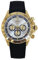 Lorenz Chrono 26176CC Herren Chronograph Kautschuk Taucher 100 Meter, mehrfarbig, Modern
