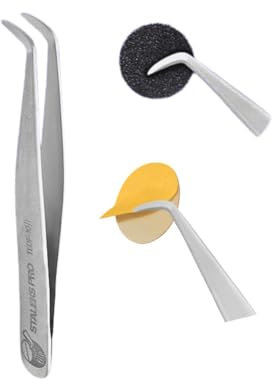 STALEKS PRO Pinze per rimozione/separazione del rivestimento adesivo lime monouso per unghie e pododischi. Expert 10/1