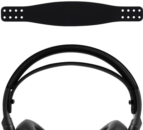Geekria Silikon-Ersatz-Kopfbügelpolster, kompatibel mit Audeze Maxwell kabellosen Gaming-Kopfhörern, Reparaturteil (schwarz)