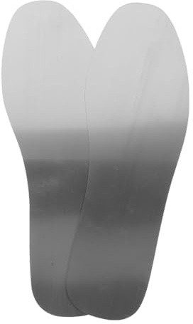 PACKOVE Stainless Steel Puncture Resistant Shoe Insoles Industrial Steel Shoe Inserts Puncture Anti-Puncture Insoles for Men Women, Size 47