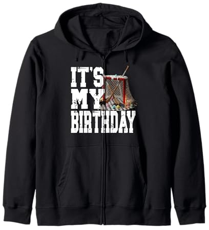 It's MY CUMPLEAÑOS Jugadores de Hockey día Especial Palo de Patinaje Sudadera con Capucha
