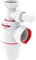 Wirquin 30722145 Neo Air Spültisch-Siphon, männlich, weiß