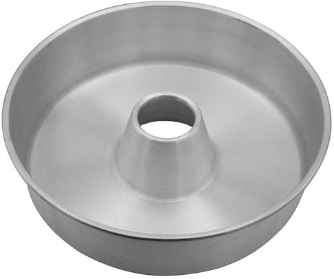 Space Home - Tortiera Ciambella di Alluminio - Stampo per Ciambella con Tubo - Stampo Savarin - Teglia da Forno Ciambellone in Alluminio - 30 cm - Made in Spain