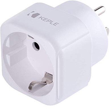 US USA AMERICAN, JAPAN Adapter Plug Travel Plug Type B to EU Europe European Type C E F Socket for Spain ES France FR Italy Italian IT Germany DE Denmark Denmark Greece Universal 3 pin