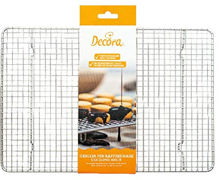 Decora 0070050 Griglia per Raffreddare Maglie Strette 38 X 26 CM