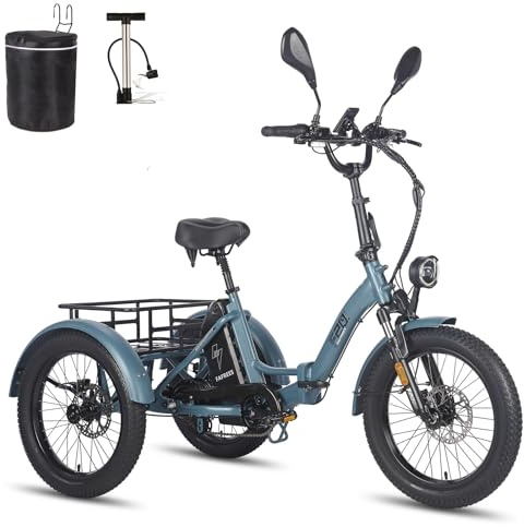 Fafrees [Oficial] Triciclo F20, frenos de disco hidráulicos, batería de 18,2 Ah / 873,6 Wh, eléctrica