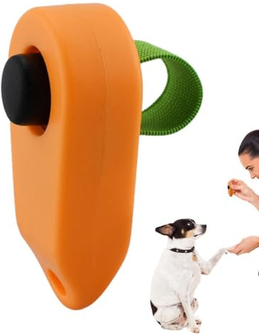 Clicker de dressage pour chien | Clicker de dressage pour chat, chien, oiseau, cheval, durable, léger et facile à utiliser, dressage comportemental pour chats, chiots, oiseaux, chevaux