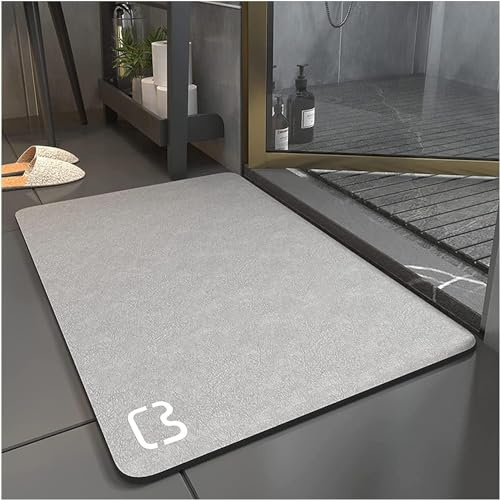 Dai Lufei Halkfri badmatta superabsorberande diatomit badrumsmatta mikrofiber badkar dusch mjuk snabbtorkande