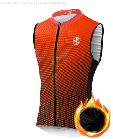 UGLY FROG Gilet Ciclismo Invernale Uomo Leggero Traspirante Antivento Giacca Bicicletta Abbigliamento Sportivo Senza Maniche